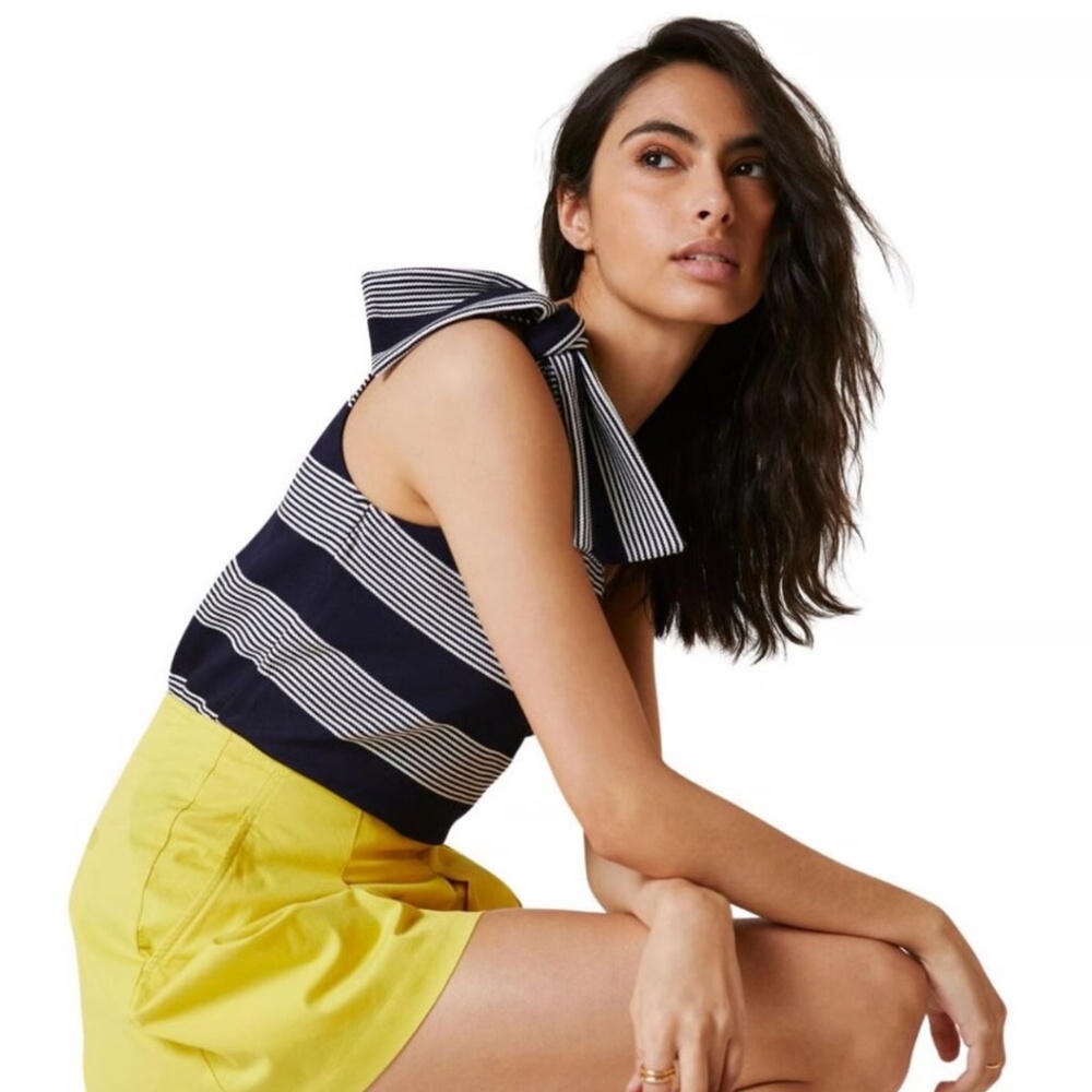 NWT Anthropologie (Bishop + Young) One Shoulder Top Sz L